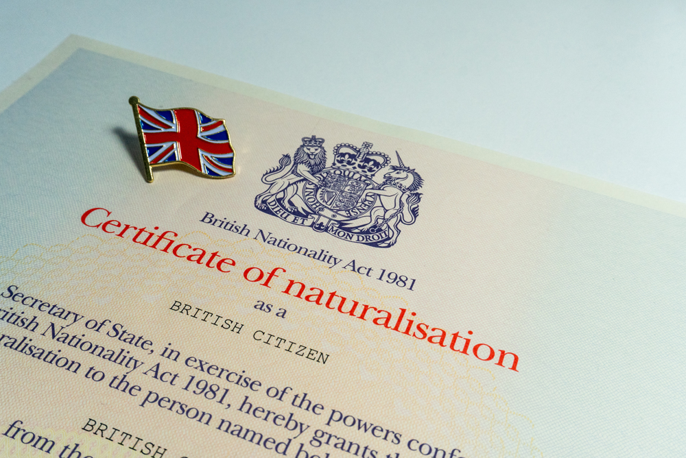 Becoming a British Citizen