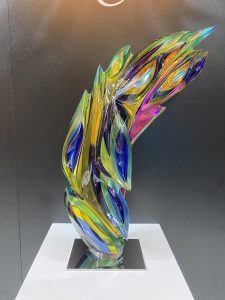 CRYSTAL SCULPTURE FROM ARTSIO GALLERY CZECH REPUBLIC