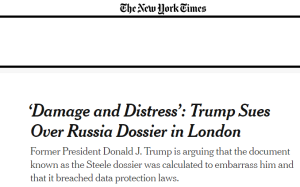 New York Times headlines citing Jay Joshi of Taylor Hampton Solicitors