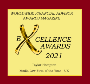 Badge of excellence Taylor Hampton