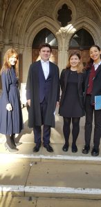 Another win for Taylor Hampton the Team Celebrating outside court today