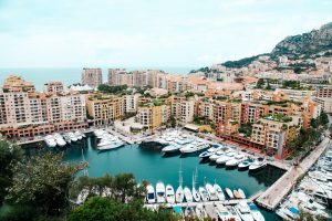 View of Superyacht Marina
