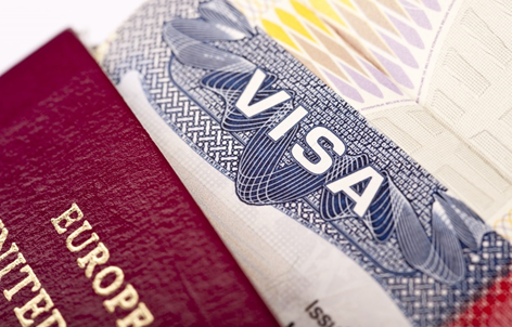 photo of a visa passport taylor hampton solicitors new entrants visa