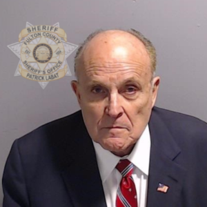 Rudy Giuliani Mug Shot