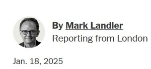 mARK LANDLER NEW YORK TIMES