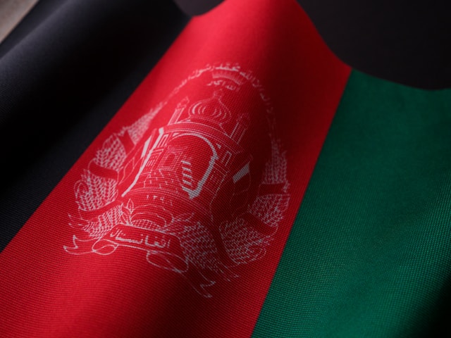 MoD Data Breach Photo of Afghan or Afghanistan flag MOD
